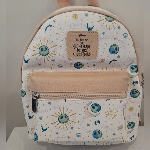 NWT Disney Tim Burton's The Nightmare Before Christmas Bioword Mini Back… - Picture 6 of 7